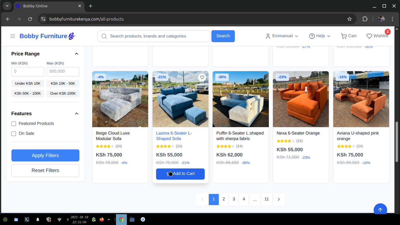 Bobby Furniture | eCommerce - image 7